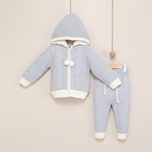 Triko Hırka Pantolon Takım