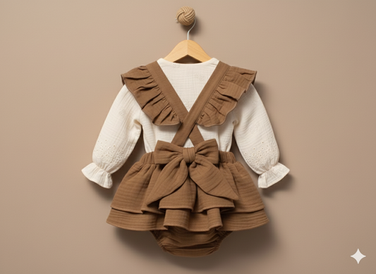 Fırfırlı Kız Salopet