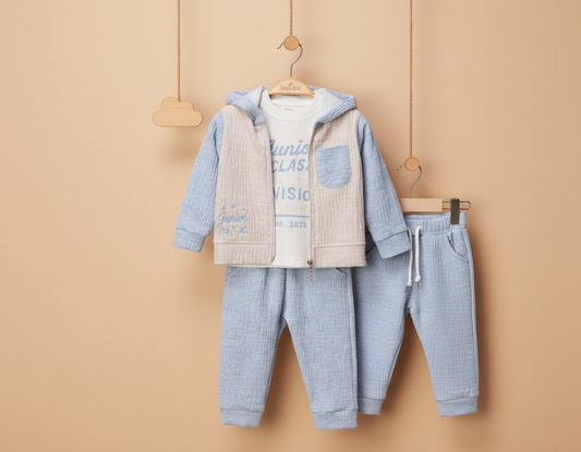 Kapşonlu Eşofman-Tişört Takım